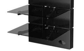 Držák TV Meliconi Ghost Design 3500 Matt pro úhlopříčky 32" až 70", nosnost 30 kg černý