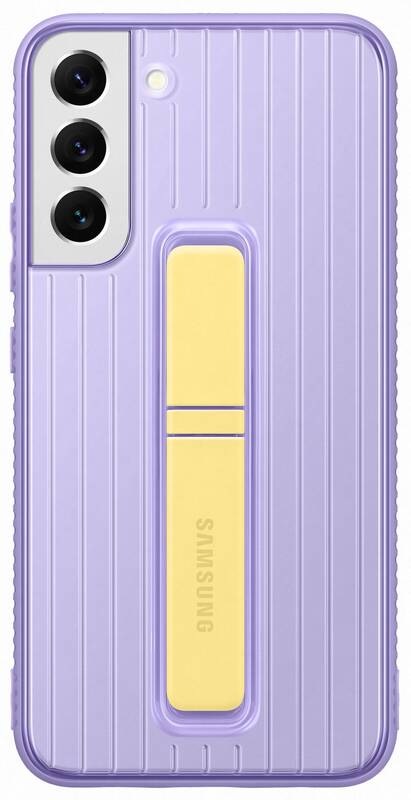 Kryt na mobil Samsung Standing Cover na Galaxy S22+ fialový