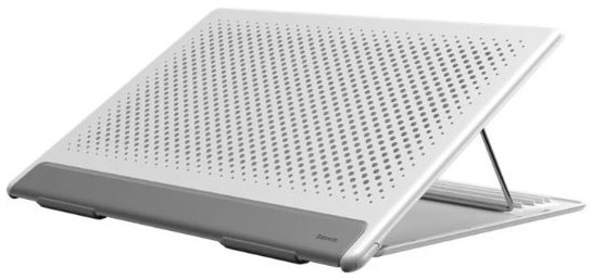 Podstavec pro notebooky Baseus Portable Laptop Stand šedý/bílý