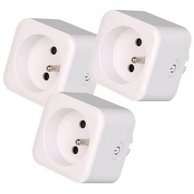 Chytrá zásuvka IMMAX NEO LITE Smart v2 typ E 3 ks (07762C) bílá