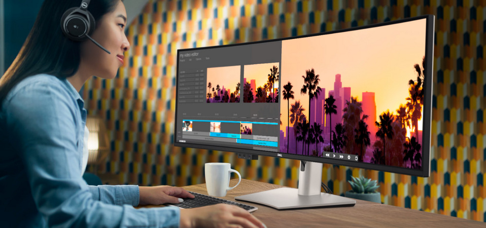 Monitor Dell UltraSharp U4924DW stříbrný