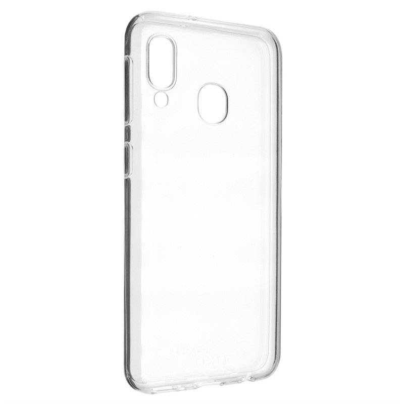 Kryt na mobil FIXED na Samsung Galaxy A20e průhledný