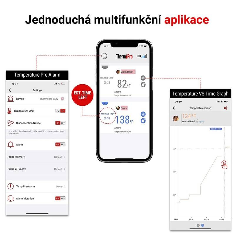 Digitální teploměr ThermoPro TP902