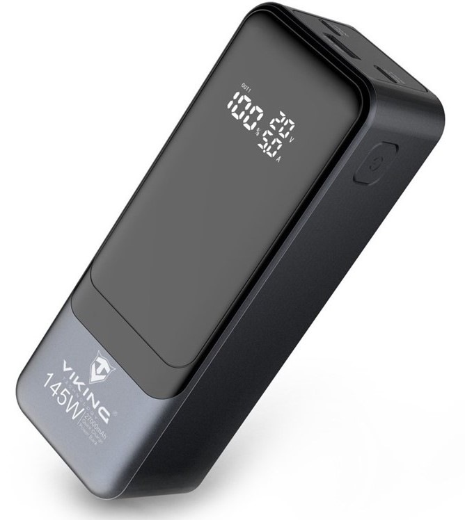 Powerbanka Viking PN-964PD 27000 mAh šedá