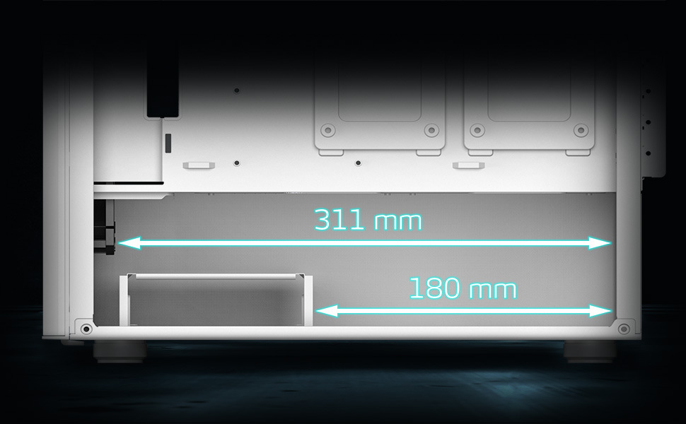 Case ADATA XPG Valor AIR bílá