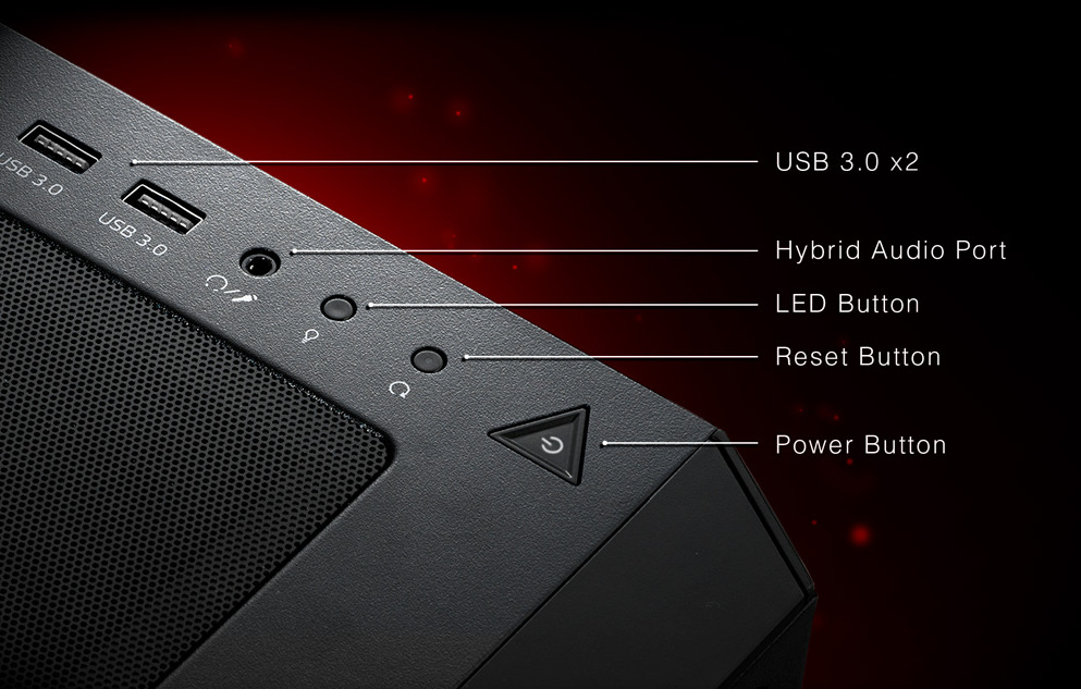 Case ADATA XPG Starker AIR černá