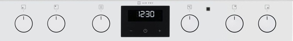 Sklokeramický sporák Electrolux LKR64022AW bílý Ovládací panel sporáku Electrolux LKR64022AW