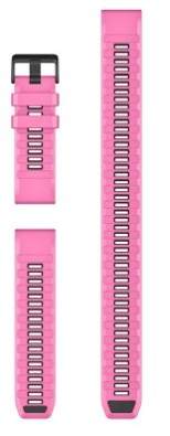 Řemínek Garmin QuickFit (22 mm),Silicone (3-dílná potápěčská sada) růžový Řemínek Garmin QuickFit (22 mm),Silicone (3-dílná potápěčská sada) - růžový
