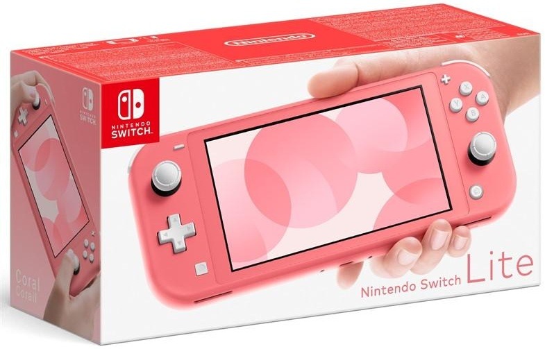 Herní konzole Nintendo Switch Lite růžová