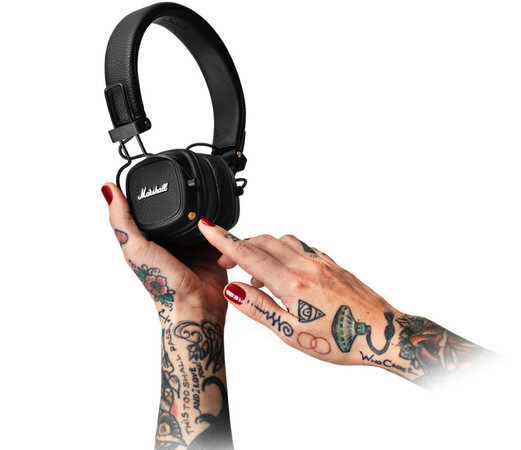 Sluchátka Marshall Major III Bluetooth černá Sluchátka Marshall Major III Bluetooth černá