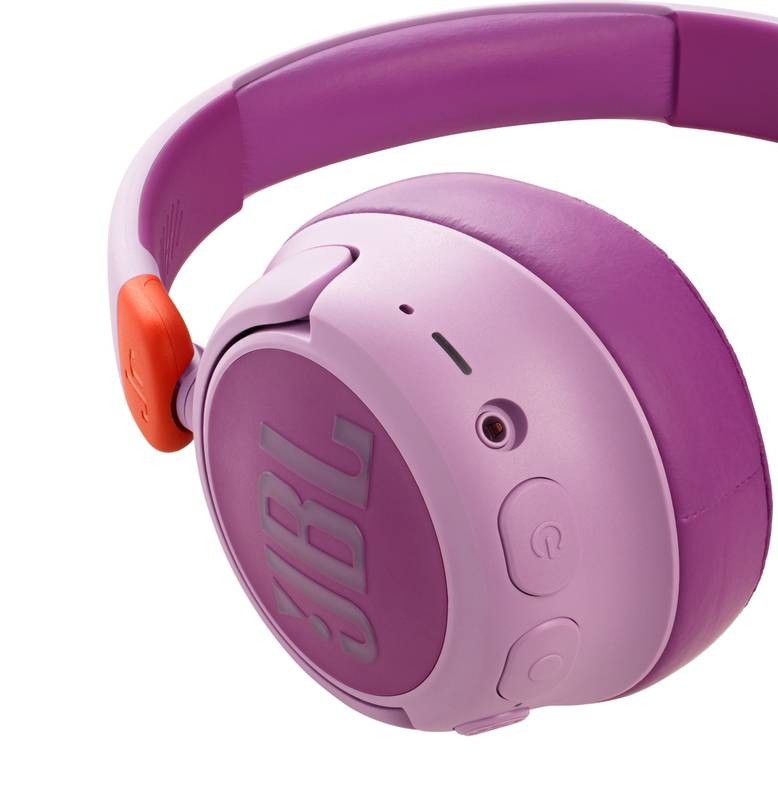 Sluchátka JBL JR 460NC růžová JBL JR 460NC
