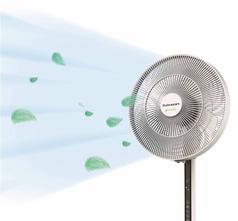 Ventilátor stojanový Rohnson R-8650 Natural Breezer bílý