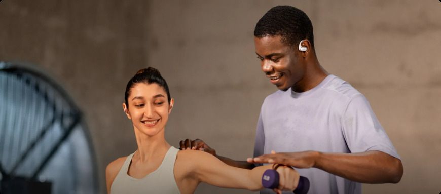 Sluchátka Shokz OpenFit Air černá Shokz OpenFit Air, černá