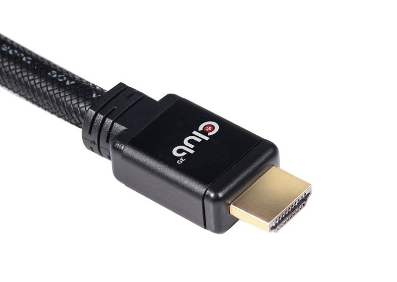 Kabel Club3D HDMI 2.0, aktivní, High Speed 4K, 10m černý