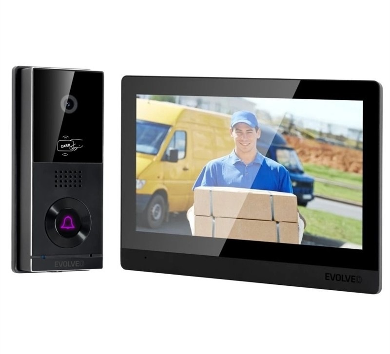 Dveřní videotelefon Evolveo DoorPhone AHD10 - černý
