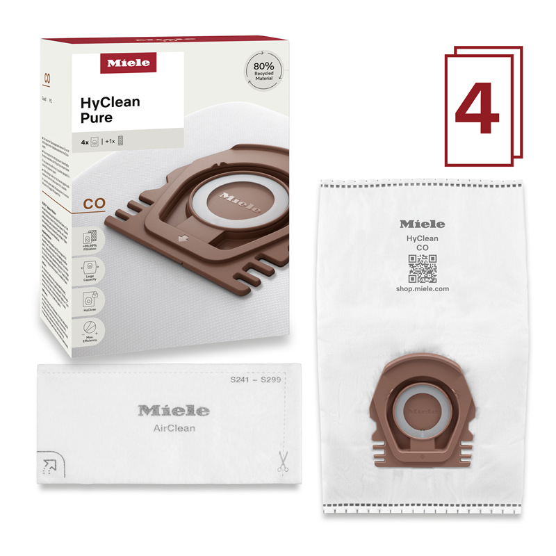 Sáčky do vysavače Miele HyClean Pure CO (4 ks)