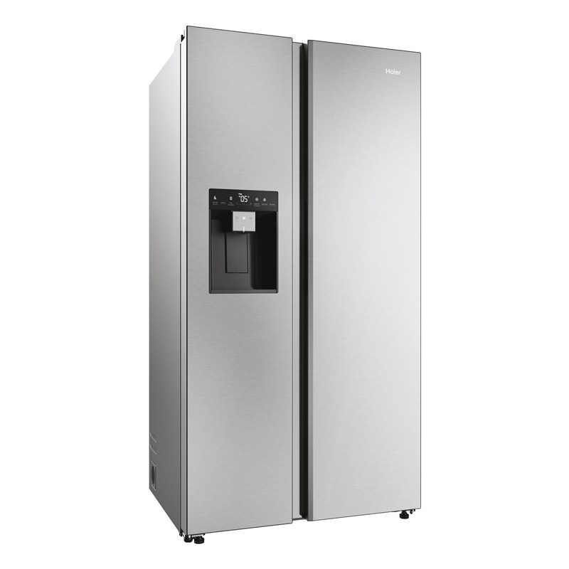 Chladnička amer. Haier HSW59F18DIMM, NoFrost, nerezová barva