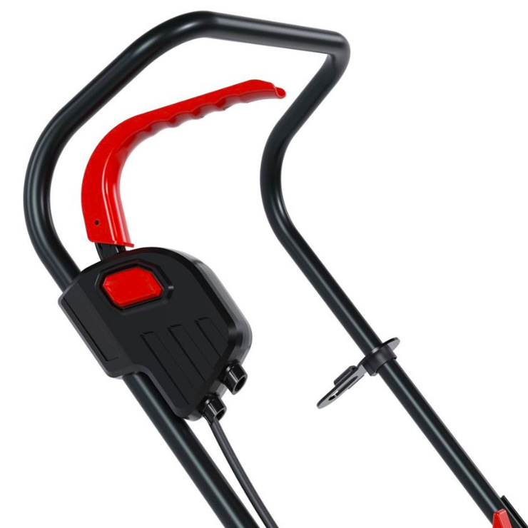 Vysavač listí Güde GFLS 1601 Ergonomická rukojeť s ovládacími prvky vysavače listí Güde GFLS 1601
