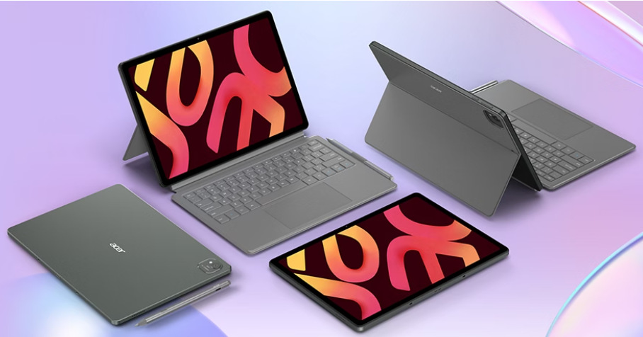 Acer Iconia Duo D12 je dodáván i s klávesnicí a stylusem