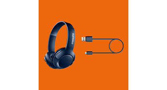 Sluchátka Philips SHB3075BL modrá Sluchátka Philips SHB3075BL modrá