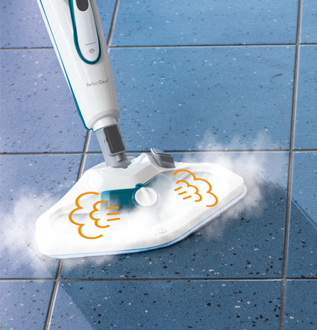 Parní mop Concept Perfect Clean CP2000 bílý/modrý