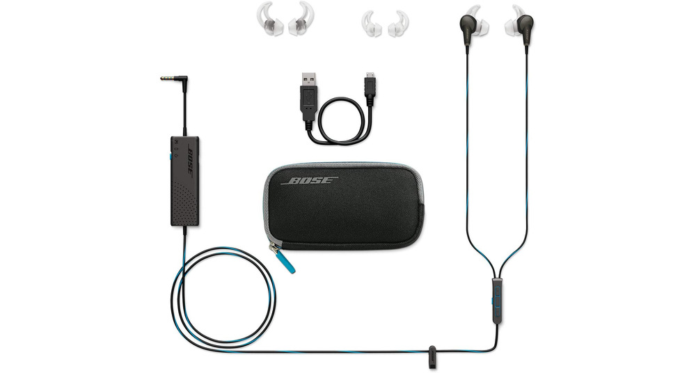 Sluchátka Bose QuietComfort 20 Samsung Galaxy černá/modrá