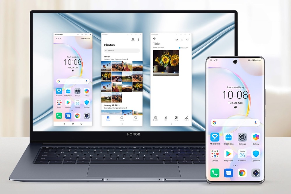 Notebook HONOR MagicBook X 15 šedý