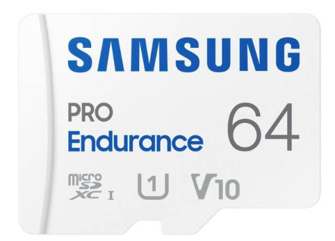 Paměťová karta Samsung Micro SDXC Pro Endurance 64GB UHS-I U1 (100R/30W) + SD adaptér Paměťová karta Samsung Micro SDXC Pro Endurance 64GB UHS-I U1 (100R/30W) + SD adaptér