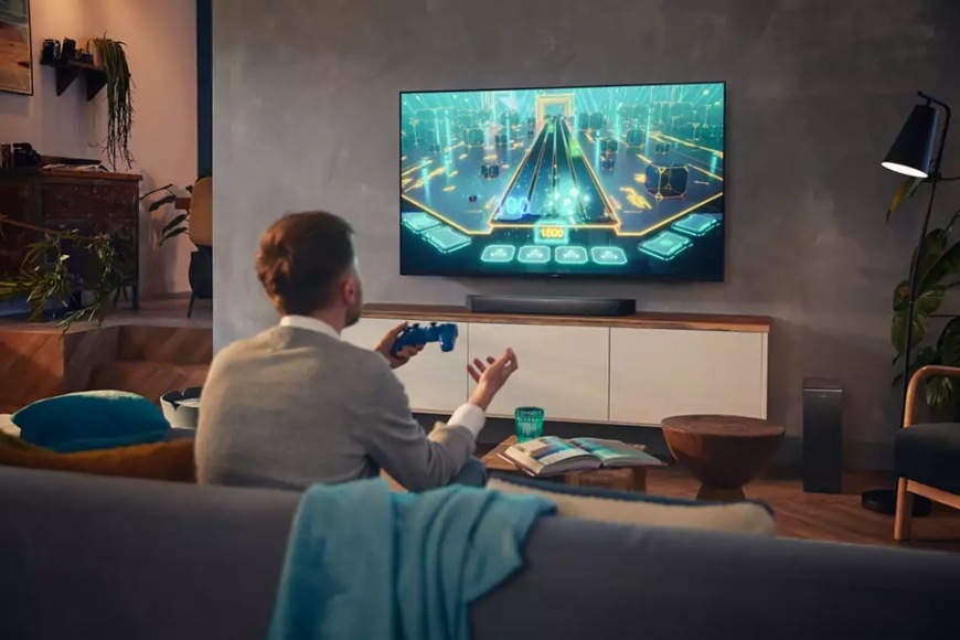 Soundbar Philips TAB7207 černý Philips TAB7207, černá