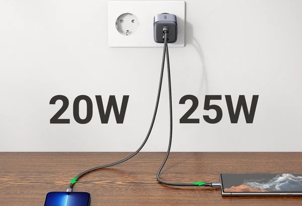 Ugreen Nexode USB-C + USB-C, 45W PD