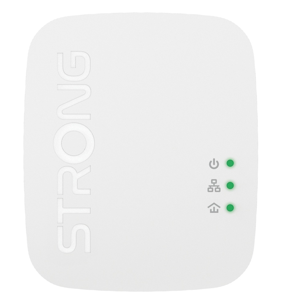 Síťový rozvod LAN po 230V Strong 600 TRI MINI, 3 jednotky bílý Síťový rozvod LAN po 230V Strong 600 TRI MINI, 3 jednotky bílý