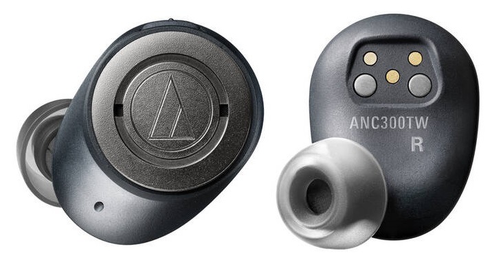 Sluchátka Audio-technica ATH-ANC300TW šedá
