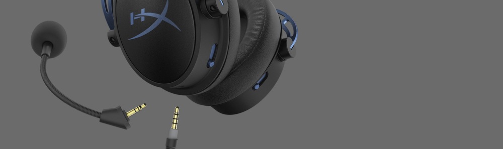 Headset HyperX Cloud Alpha S černý/modrý Headset HyperX Cloud Alpha S černý/modrý