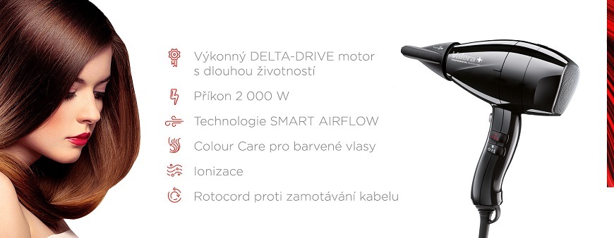 Fén Valera Swiss Nano 6300 RC 000092433 černý Fén Valera Swiss Nano 6300 RC 000092433 černý
