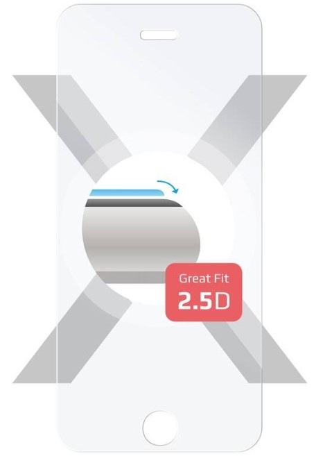 Tvrzené sklo FIXED na Apple iPhone 5/5s/SE (2016)/5C průhledné