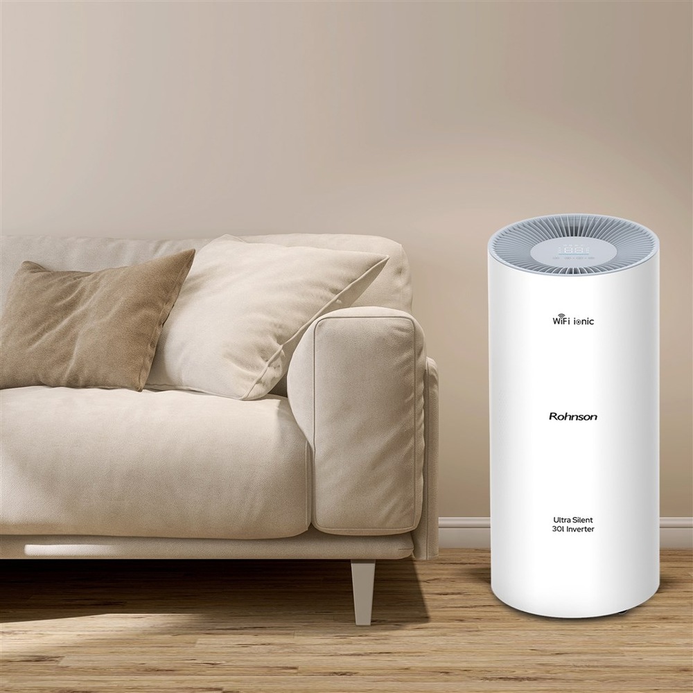 Odvlhčovač Rohnson R-9530 Wi-Fi Ionic Ultra Silent 30l Inverter bílý