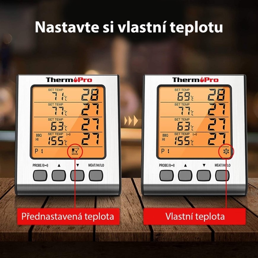 Teploměr ThermoPro TP17H