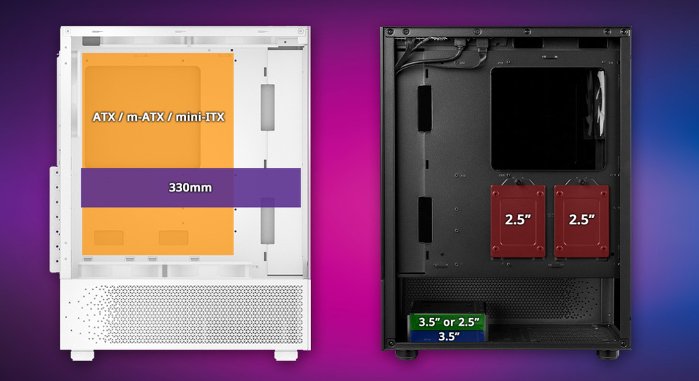 Case ADATA XPG Invader Mini černá