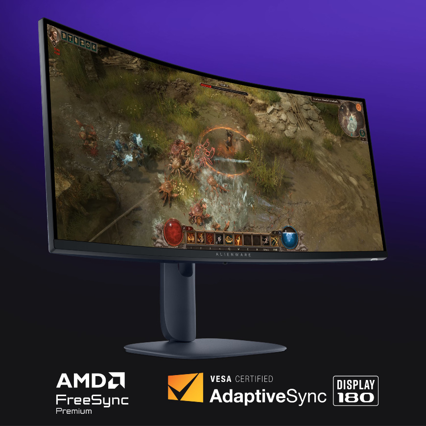 Herní monitor Dell Alienware AW3425DWM černý Dell Alienware AW3425DWM, černá