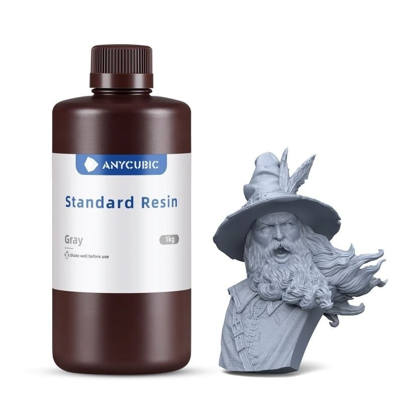 Tisková struna Anycubic Standard Grey, 1kg - šedá