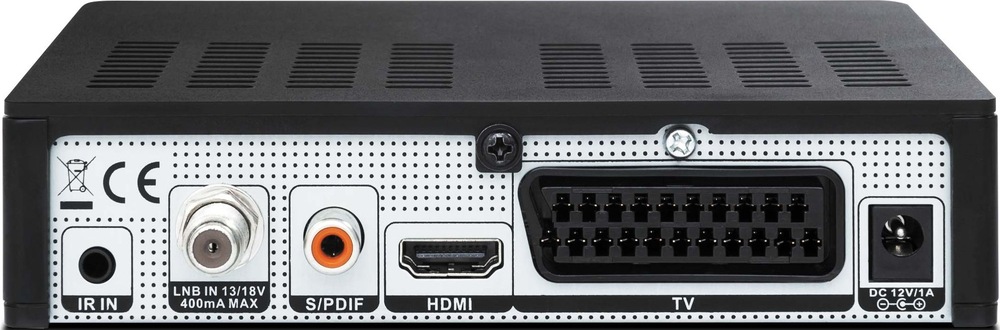 Satelitní přijímač Amiko MIRA 3 Wi-Fi černý
