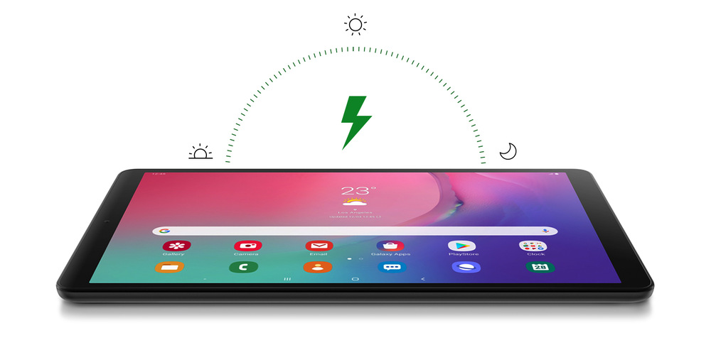 Dotykový tablet Samsung Galaxy Tab A 10.1 stříbrný Dotykový tablet Samsung Galaxy Tab A 10.1 stříbrný