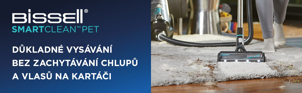 Podlahový vysavač Bissell SmartClean Pet 2228N