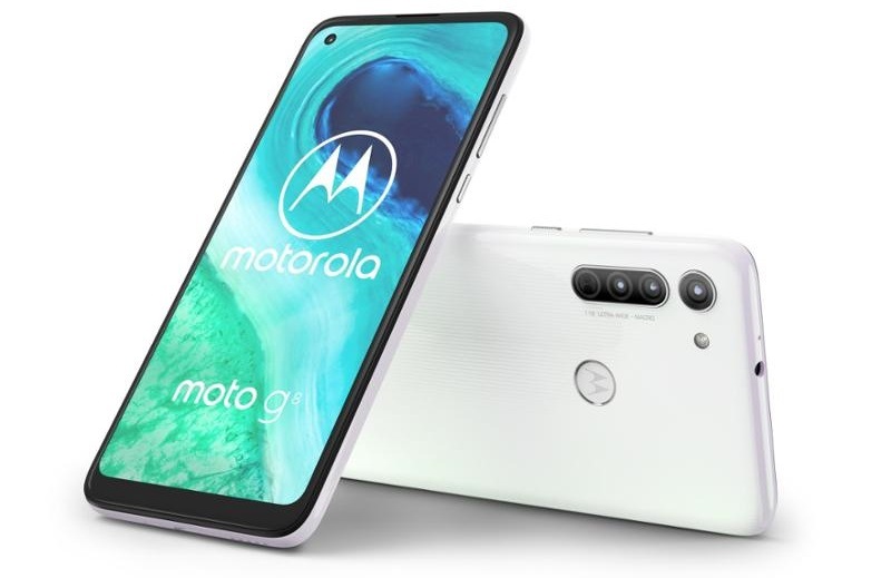Mobilní telefon Motorola Moto G8 bílý
