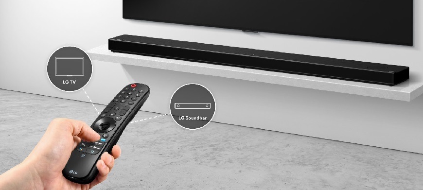 Soundbar LG SP11RA černý