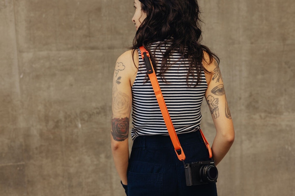 Popruh Peak Design Leash oranžové