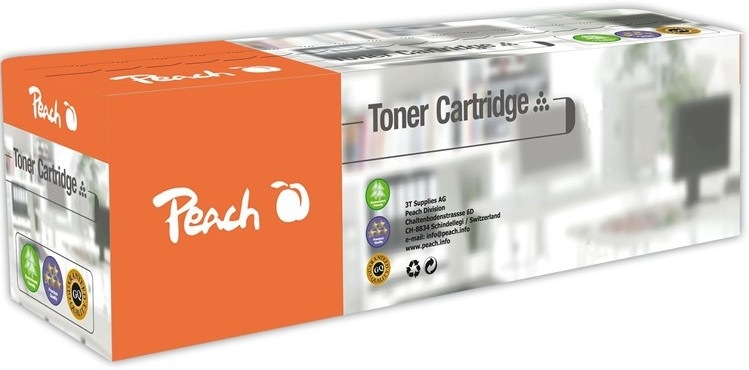 Azurový toner Peach HP CB541A s výtěžností 1400 stran
