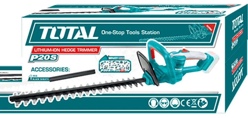 Nůžky na živý plot Total Tools THTLI20018 mají průměr střihu 18 mm