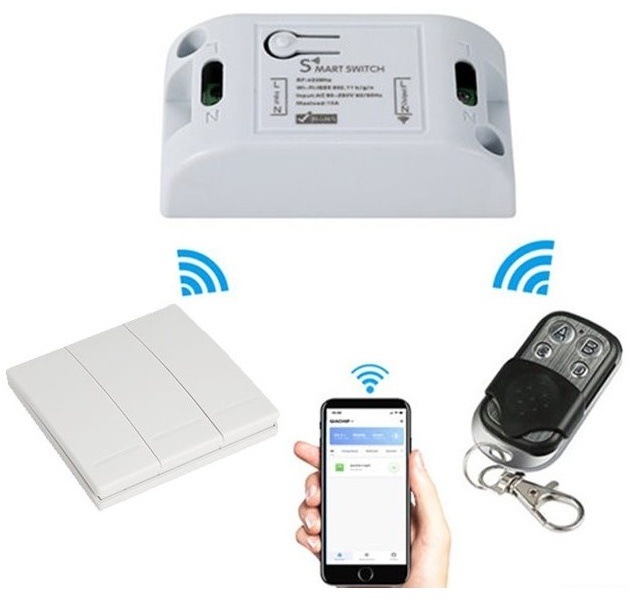 Releová jednotka iQtech SmartLife SB002, Wi-Fi, s ovladači
