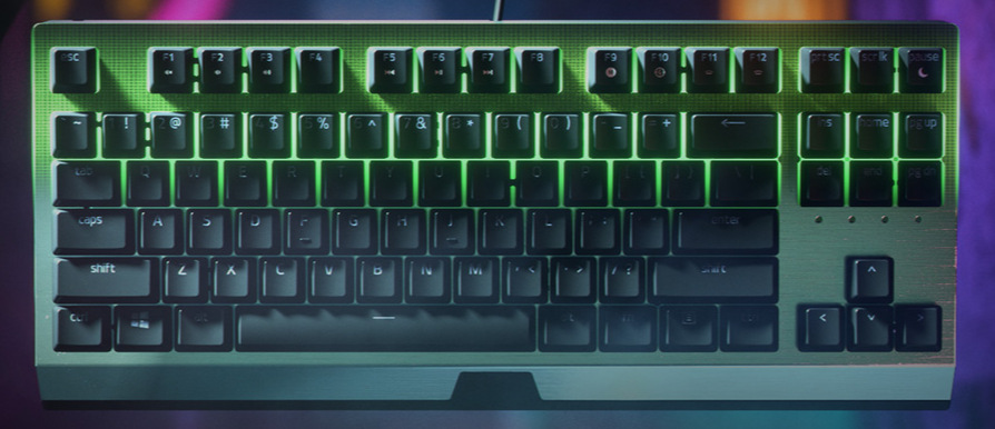 Klávesnice Razer BlackWidow V3 Tenkeyless - Green Switch - US černá Klávesnice Razer BlackWidow V3 Tenkeyless - Green Switch - US černá